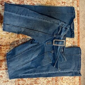 Garage Dark Blue Flare Jeans